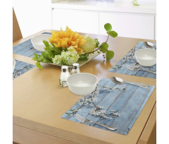 Spring Flowers Branches Place Mats