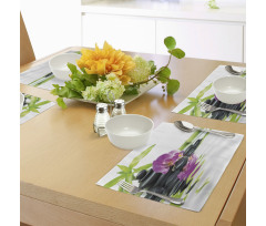 Purple Orchid Bamboos Place Mats