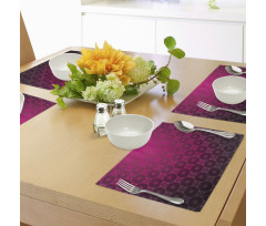 Medieval Style Stripes Place Mats