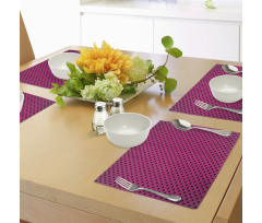 Fashion Motif Image Place Mats