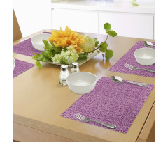 Abstract Ethnic Place Mats