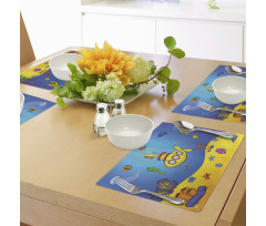 Nautical Kids Place Mats