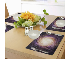 Alluring Space Hole Place Mats