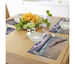 Driftwood on Beach Place Mats