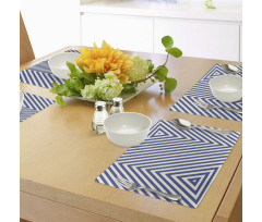 Triangle and Stripes Place Mats