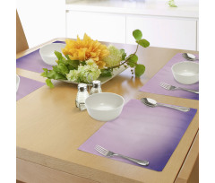 Pink and Purple Ombre Place Mats