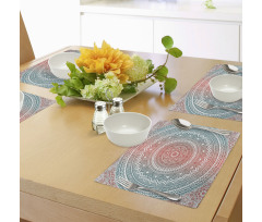 Antique Mandala Place Mats