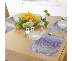 Mandala Hippie Place Mats