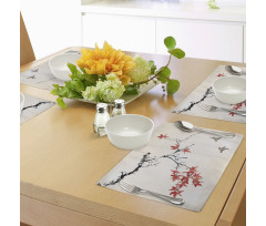 Romantic Spring Theme Place Mats