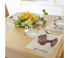 Woman Place Mats