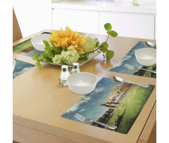 Italian Sunset Rome Place Mats