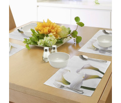 Calla Lilies Romantic Place Mats