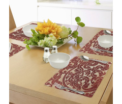 Vector Thai Culture Place Mats