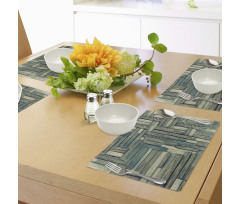 Old Vintage Classic Deck Place Mats