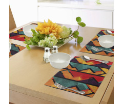 Geometric Modern Design Place Mats