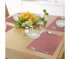 Chevron Lines Tiles Place Mats