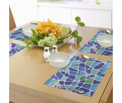 Mosaic Trippy Vivid Place Mats