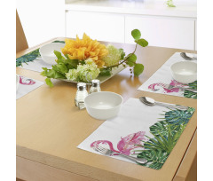 Exotic Nature Flamingo Place Mats