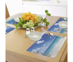 Barbados Coastline Summer Place Mats