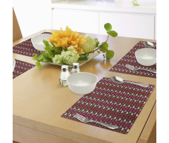 Vibrant Heart Romance Place Mats