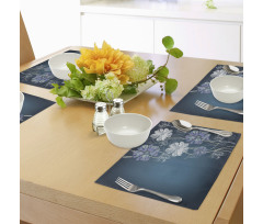 Cherry Blossom Bridal Theme Place Mats