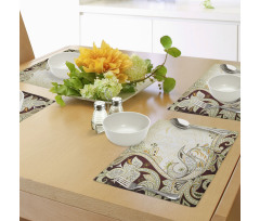 Oriental Middle Eastern Place Mats