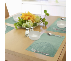 Mixed Leaves Botanical Place Mats