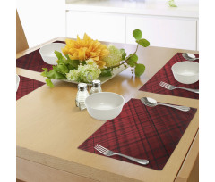 Scottish Kilt Pattern Place Mats