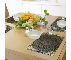 Lotus Inspired Design Place Mats