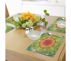 Lace Mandala Hippie Style Place Mats