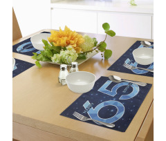 Numbers Place Mats