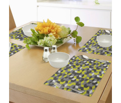 Modern Box Cubes Place Mats