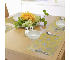 Bohemic Flowers Place Mats