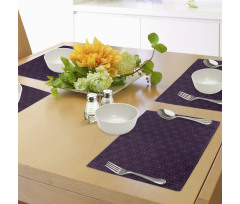 Swirl Leaf Details Place Mats