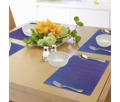 Ombre Vivid Backdrop Place Mats