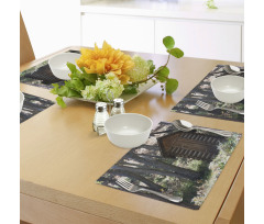 Cottage Spring Woods Place Mats