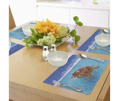 Chelonia Water Surface Place Mats