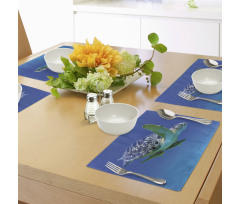 Tropics Turtle Aquarium Place Mats