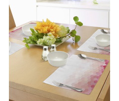 Geometric Digital Place Mats