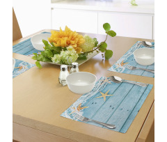 Rustic Fish Net Place Mats