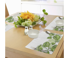 Foliage Swirls Botanic Place Mats