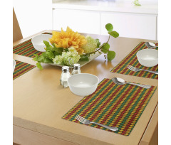 Triangle Inspired Shapes Place Mats