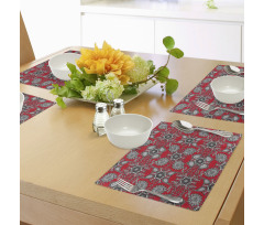 Paisley Doodle Place Mats