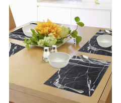 Grunge Natural Stone Place Mats