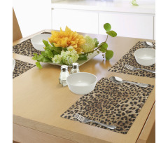 Wild Animal Skin Place Mats