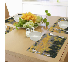 Colorful Aspen Trees USA Place Mats