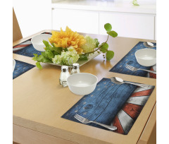 Rustic Wooden Place Mats