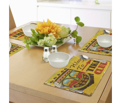 Way to Tiki Club Place Mats