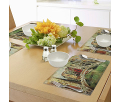 Historic Landscape Art Place Mats