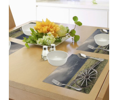 Cart Clouds Place Mats